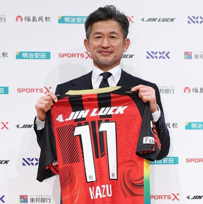 开云体育-将59岁！三浦知良出席J3福岛联见面会：对足球的热情越投入越强烈